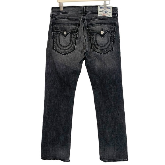 True Religion Straight Leg Mega T Jeans Size 36 - Picture 1 of 10